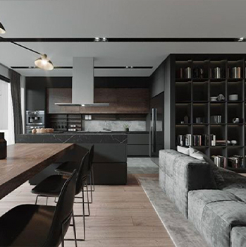 Valjevo park pećina skica dvosobnog stana